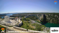 Skradin, řeka Krka, most A1