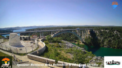 Skradin, řeka Krka, most A1