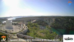 Skradin, řeka Krka, most A1