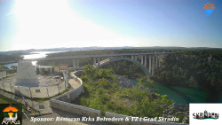 Skradin, řeka Krka, most A1