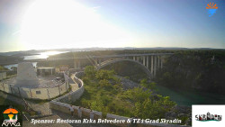 Skradin, řeka Krka, most A1