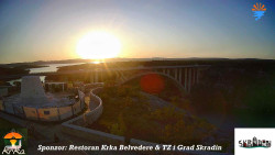 Skradin, řeka Krka, most A1