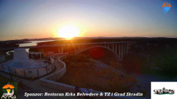 Skradin, řeka Krka, most A1