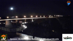 Skradin, řeka Krka, most A1