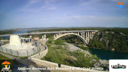 Skradin, řeka Krka, most A1