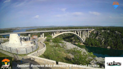 Skradin, řeka Krka, most A1