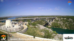 Skradin, řeka Krka, most A1