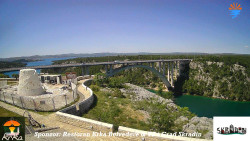 Skradin, řeka Krka, most A1