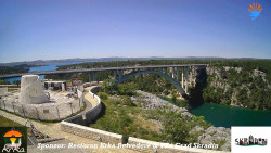 Skradin, řeka Krka, most A1