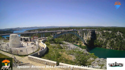 Skradin, řeka Krka, most A1