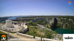 Skradin, řeka Krka, most A1