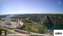 Skradin, řeka Krka, most A1