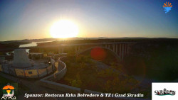 Skradin, řeka Krka, most A1