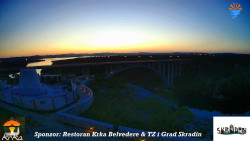 Skradin, řeka Krka, most A1