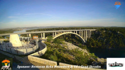 Skradin, řeka Krka, most A1