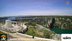 Skradin, řeka Krka, most A1