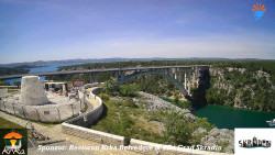 Skradin, řeka Krka, most A1