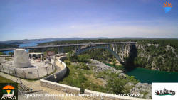 Skradin, řeka Krka, most A1