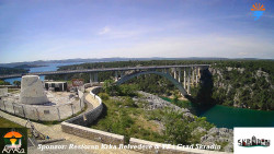 Skradin, řeka Krka, most A1