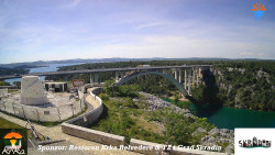 Skradin, řeka Krka, most A1