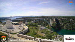 Skradin, řeka Krka, most A1