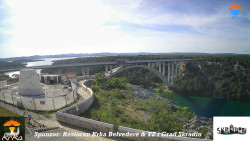 Skradin, řeka Krka, most A1