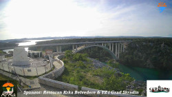 Skradin, řeka Krka, most A1