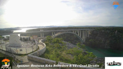 Skradin, řeka Krka, most A1