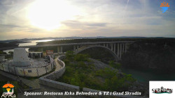 Skradin, řeka Krka, most A1