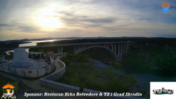 Skradin, řeka Krka, most A1