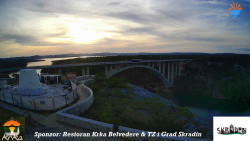 Skradin, řeka Krka, most A1