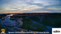 Skradin, řeka Krka, most A1