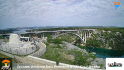 Skradin, řeka Krka, most A1