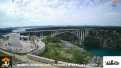 Skradin, řeka Krka, most A1