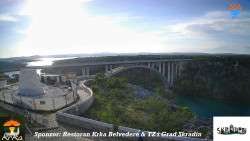 Skradin, řeka Krka, most A1
