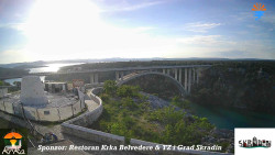 Skradin, řeka Krka, most A1