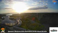 Skradin, řeka Krka, most A1