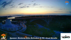 Skradin, řeka Krka, most A1