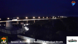 Skradin, řeka Krka, most A1