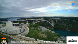 Skradin, řeka Krka, most A1
