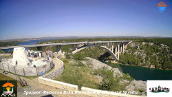 Skradin, řeka Krka, most A1