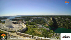 Skradin, řeka Krka, most A1