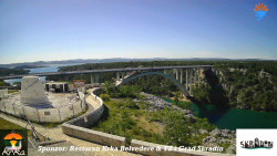 Skradin, řeka Krka, most A1