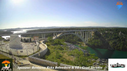 Skradin, řeka Krka, most A1