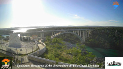 Skradin, řeka Krka, most A1