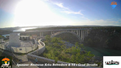 Skradin, řeka Krka, most A1