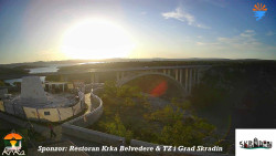 Skradin, řeka Krka, most A1