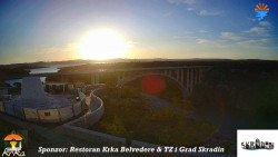 Skradin, řeka Krka, most A1