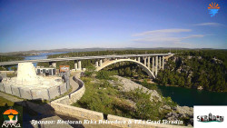 Skradin, řeka Krka, most A1
