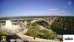 Skradin, řeka Krka, most A1